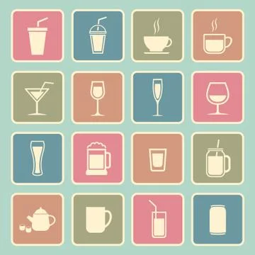 Drinks icon Stock Illustration