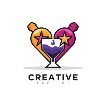 Drink's logo Stock Illustration