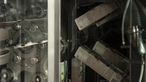 Drinks production plant Stock Footage 70283061