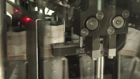 Drinks production plant Stock Footage 70283364