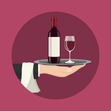 Drinks Service icon Stock-Illustration