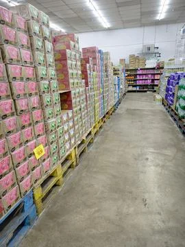 Drinks at shelf Stock Photos