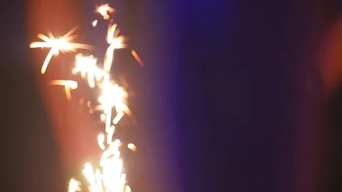 Drinks Sparkler 1 Slow Motion Stock Footage 74358343