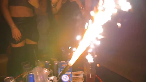 Drinks Sparkler 2 Vídeo Stock 99251280