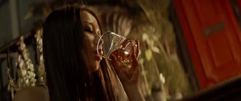 Drinks on Stoop 5 Stockbeeldmateriaal 154837351