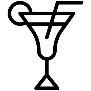 Drinks Vector Icon Design Illustration Stock Illustration