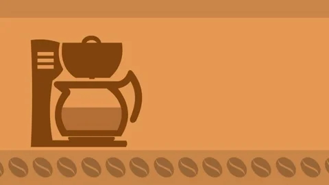 Drip coffee maker Stock Footage 135323365