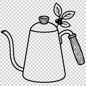 Drip coffee maker 스톡 일러스트