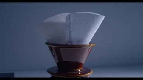 Drip coffee preparation Stock Footage 314436829