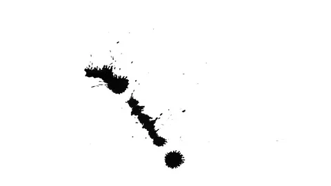 Drip drops on white background Stock Footage 100861850