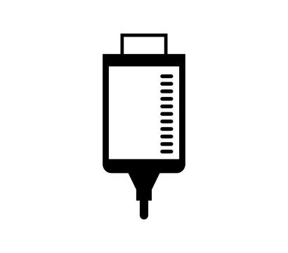 Drip icon illustrated in vector on white background Illustrazione stock