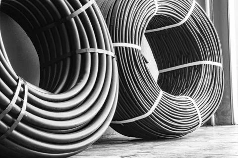 Drip Irrigation Hoses 写真素材