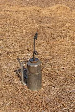Drip Torch Used in a Controlled Burn Photos