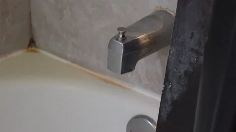 Dripping Bath Faucet Stock Footage 237722528
