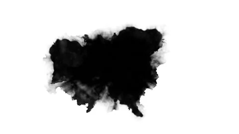 Dripping black spot Stock-Footage 97644876