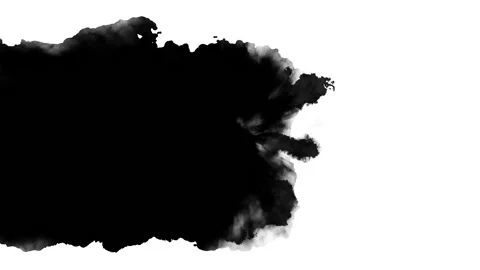 Dripping black spot Stock Footage 97644892