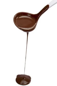 Dripping chocolate Stock-Fotos
