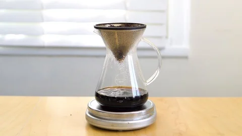 Dripping Coffee Stock Footage