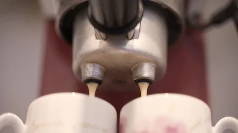 Dripping Coffee Machine Nozzles 動画素材 120312948