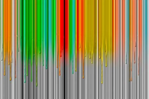 Dripping color Stock Illustration