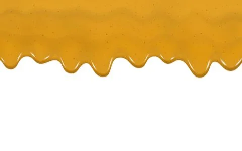 Dripping curry sauce Stock Illustration