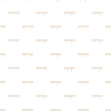 Dripping down milk pattern Stock Illustration