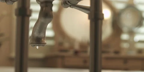 Dripping Faucet 3 Stock Footage 221775895