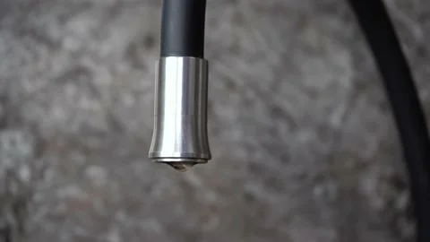 Dripping faucet in the kitchen Stock Footage 143731152