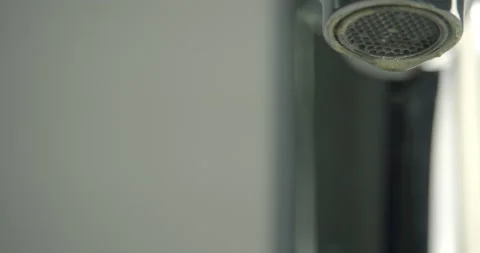 Dripping faucet / Right of frame Stock Footage 130986030