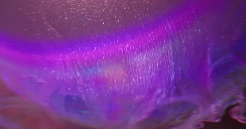 Dripping glitter defocused art splash shimmer ink Stock Footage 322084178