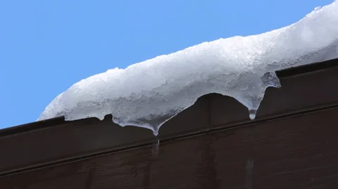 DRIPPING ICE Stock Footage 36042267