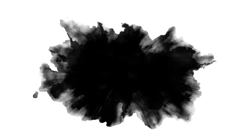 Dripping Ink animation Video stock 82908192
