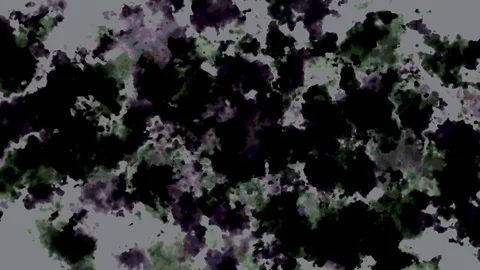 Dripping Ink on Paper. The paper absorbs Ink paint. Macro. Stock Footage 85323965