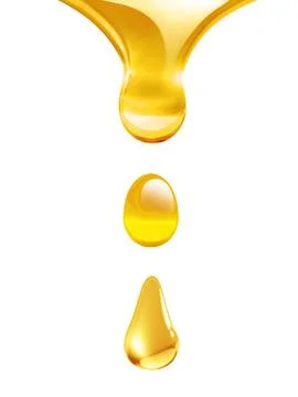 Dripping oil Stock Illustration