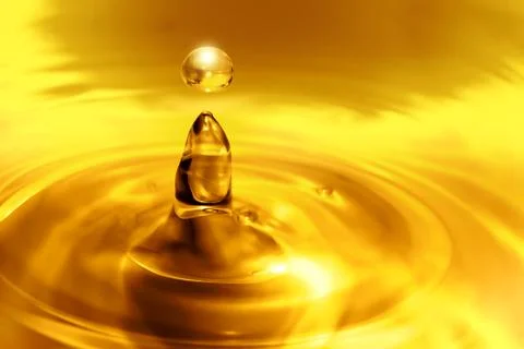 Dripping oil Stock Illustration