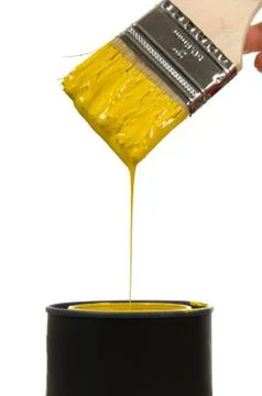 Dripping paint Stock Photos