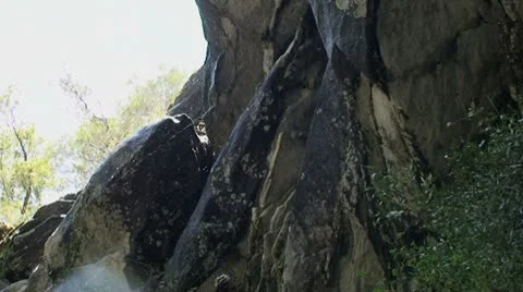 Dripping Rocks Stock Footage 8945880