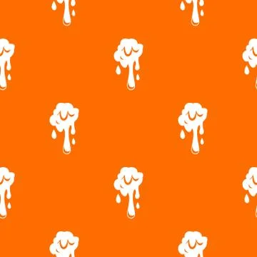Dripping slime pattern seamless Illustrazione stock