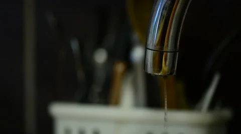 Dripping tap Stock Footage 43234543