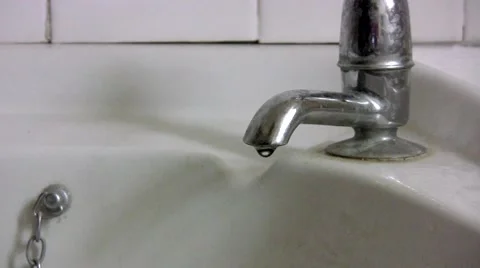 Dripping Tap Stock Footage 57297740