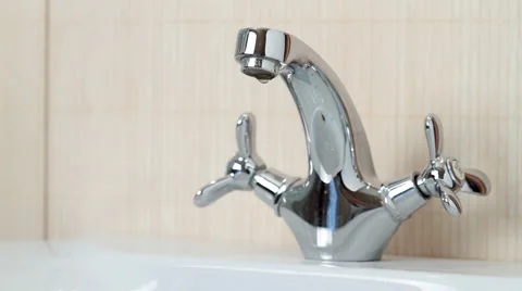 Dripping tap. I. Stock Footage 982569