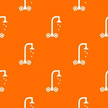 Dripping tap pattern seamless Stock Illustration