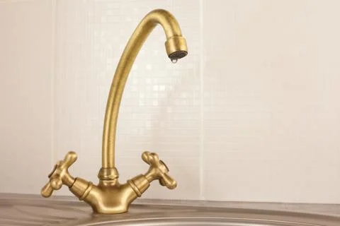 Dripping tap Stock Photos