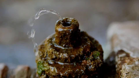 Dripping water from the end of the pipe Stock Footage 104282083