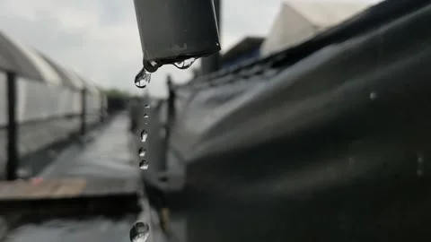 Dripping water Stock Footage 281906947