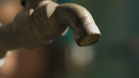 Dripping water from the tap Stock Footage 128191448