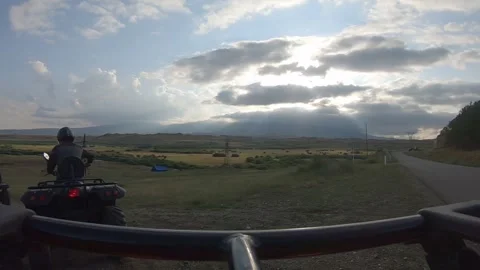 To drive ATV 7 Stock Footage 323001846