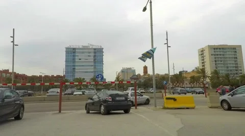 Drive From The Beach Lapse Stock Footage 68593016