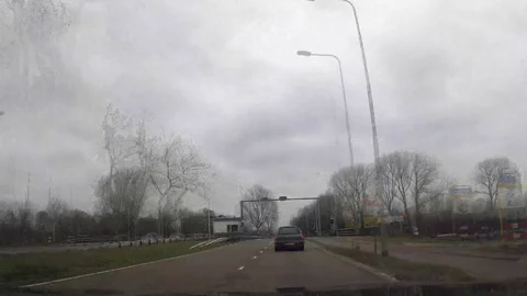 Drive in the city with Hyperlaps in Gopro 7 Stock Footage 104040412