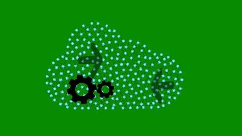 Drive cloud technology system wireless network Stock Footage 244134481